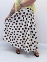 Jupe Pois Elégante