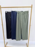 Pantalon Fluide Uni – Image 2