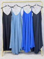 Robe fluide longue - Made in Italy – Image 4