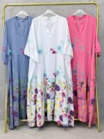 Robe Longue Imprimée - Marque XYZ – Image 4