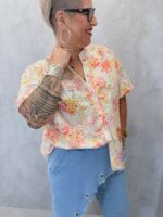 Chemise florale bohème - Marque PEPOUZ