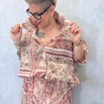 Chemise imprimée bohème