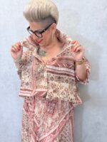 Chemise imprimée bohème