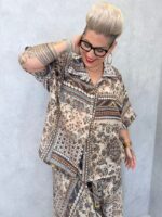 Chemise imprimée bohème – Image 3