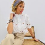 Chemise à Pois Élégante