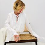 Blouse Manches Volantes