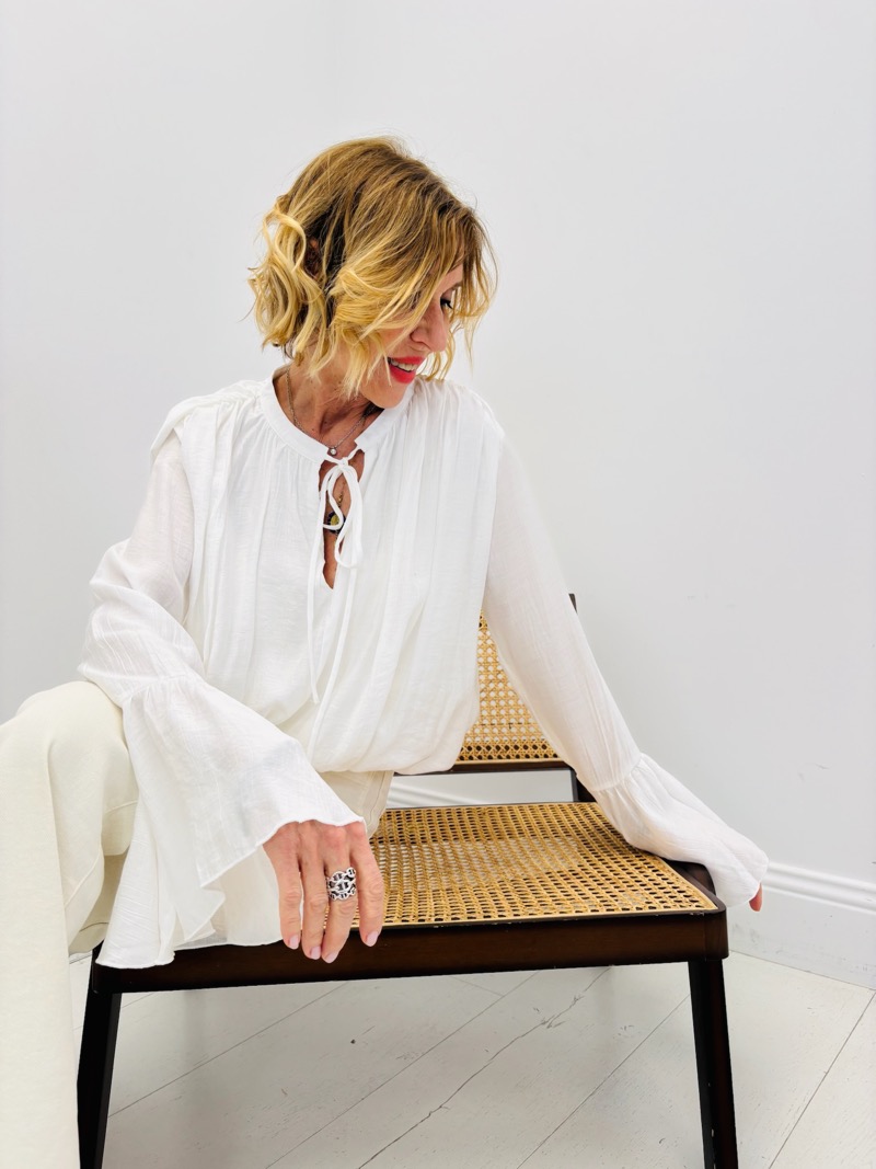 IMG_7922 Blouse Manches Volantes – Image 1