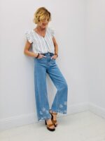 Top Rayé avec Lurex – Image 5