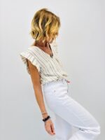 Top Rayé avec Lurex – Image 4