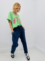 T-shirt Col V 'Don't Talk to Me' – Image 5