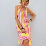 Robe Longue Bohème à Motifs