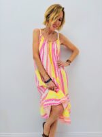 Robe Longue Bohème à Motifs