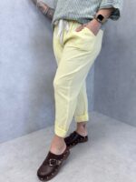 Pantalon confortable en lin et coton – Image 7