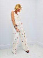 Pantalon Imprimé Fleur - Marque ANGE – Image 3