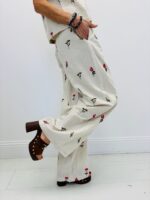 Pantalon Imprimé Fleur - Marque ANGE – Image 5