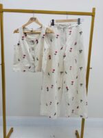 Pantalon Imprimé Fleur - Marque ANGE – Image 2