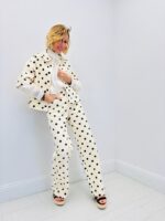 Veste Courte À Pois En Coton – Image 3