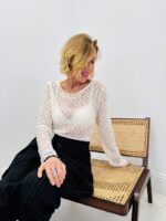 Top Dentelle Transparent