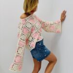 Pull Crochet à Motif