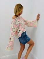 Pull Crochet à Motif