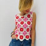 Top Crochet en Coton