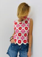 Top Crochet en Coton