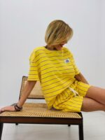 Ensemble Rayé T-Shirt et Short – Image 6