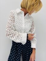 Chemise Texturée en Coton