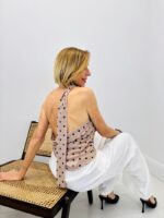 Top Dos Nu Motif Pois – Image 8