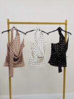 Top Dos Nu Motif Pois – Image 2