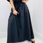 Jupe Midi Élégante en Coton