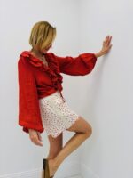 Blouse Jabot Rouge – Image 4