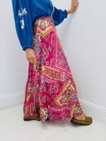 Jupe Satinée Imprimée - Marque GOLD&SILVER – Image 4