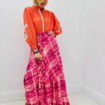 Jupe Satinée Tie-Dye - Marque GOLD&SILVER