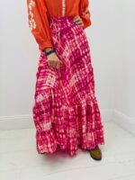 Jupe Satinée Tie-Dye - Marque GOLD&SILVER – Image 5