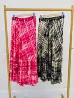 Jupe Satinée Tie-Dye - Marque GOLD&SILVER – Image 2