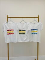 T-shirt Col V Amore – Image 2