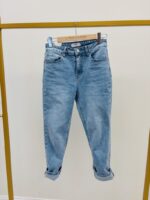 Jean Mom Fit Bleu – Image 2