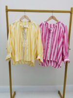 Chemise rayée oversize – Image 2