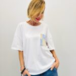 T-shirt détail crochet