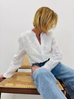 Chemise broderie anglaise