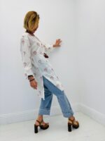 Robe tunique imprimée palmier - Marque PALME – Image 5