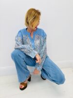 Chemise Liberty Fluide À Imprimé Fleuri