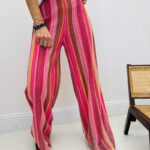 Pantalon esprit Missoni - Marque LES ACOLYTES