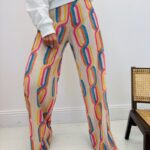 Pantalon esprit Missoni - Marque LES ACOLYTES