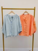 Chemise Vichy Brodée – Image 2