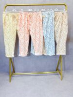 Pantalon à Fleurs en Coton – Image 2