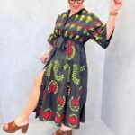 Robe Bohème Brodée