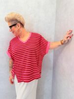 T-shirt Rayé Couleurs Vives – Image 5