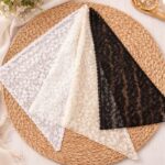 Foulard Triangle En Dentelle